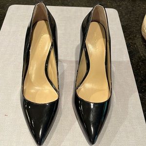 Ann Taylor black patent heels